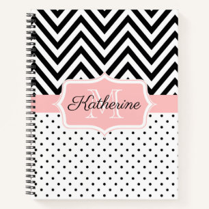 Cuaderno Puntos cortos y chevron