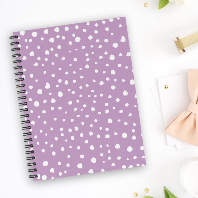 Cuaderno Puntos Dalmatianos Lilac, Puntos Dalmatianos, Dota (Subido por el creador)