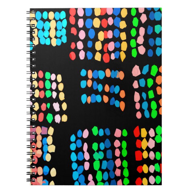 Cuaderno Puntos de color (Frente)
