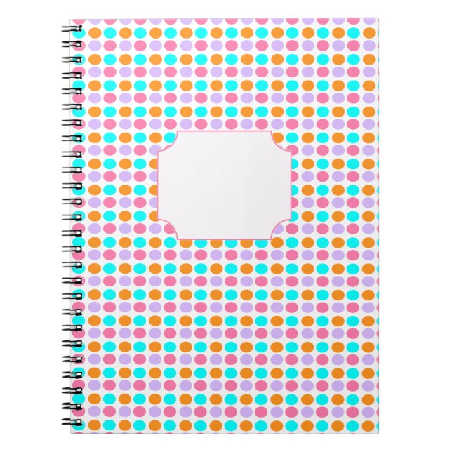 Cuaderno Puntos de color (Frente)