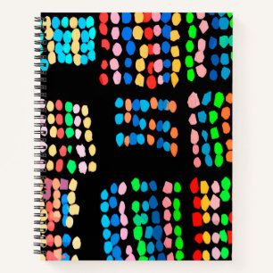 Cuaderno Puntos de color