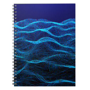 Cuaderno Puntos de cuadrícula Resumen de fondo de paisaje.