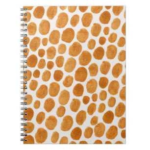 Cuaderno Puntos del Polka Dorado: Gouache Resumen