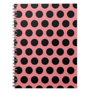 Cuaderno Puntos del Polka Negro