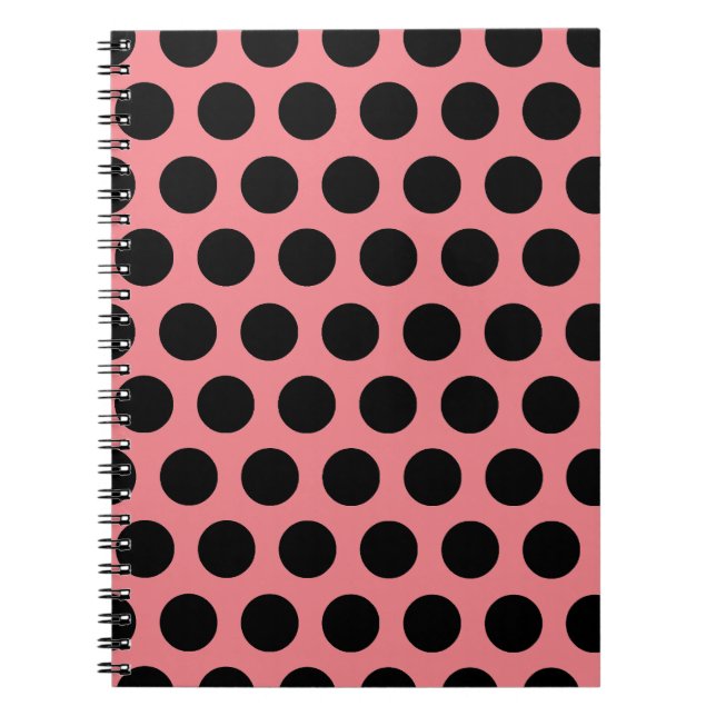 Cuaderno Puntos del Polka Negro (Frente)