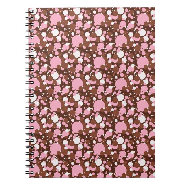 Cuaderno Puntos napolitanos 03 Nota M-SPIRAL marrón (Frente)
