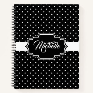 Cuaderno Puntos negros y blancos