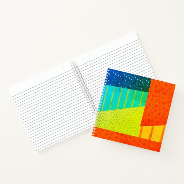 Cuaderno Puntos Y Líneas Del Arcoiris (Interior)