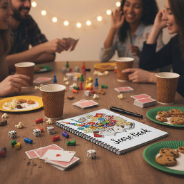 Cuaderno Puntuación de noche de juegos
