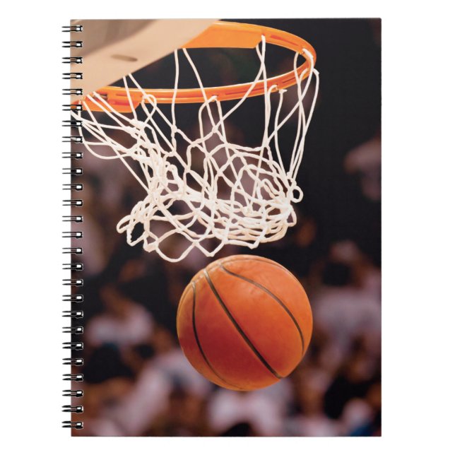 Cuaderno Puntuación del baloncesto (Frente)