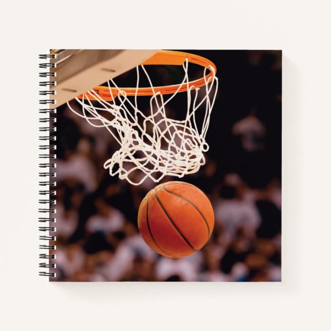 Cuaderno Puntuación del baloncesto (Anverso)
