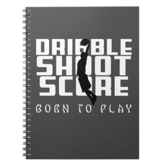 Cuaderno Puntuación del baloncesto de Dribble Shoot