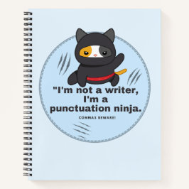 Cuaderno Puntuación Ninja: La tira cómica de escritor diver