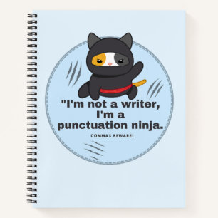 Cuaderno Puntuación Ninja: La tira cómica de escritor diver