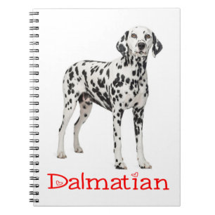 Cuaderno Puppy dálmata del amor - Perro de fuego manchado