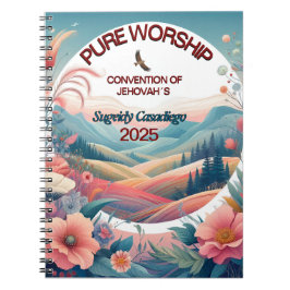Cuaderno Pure Worship Convention of Jehovah's