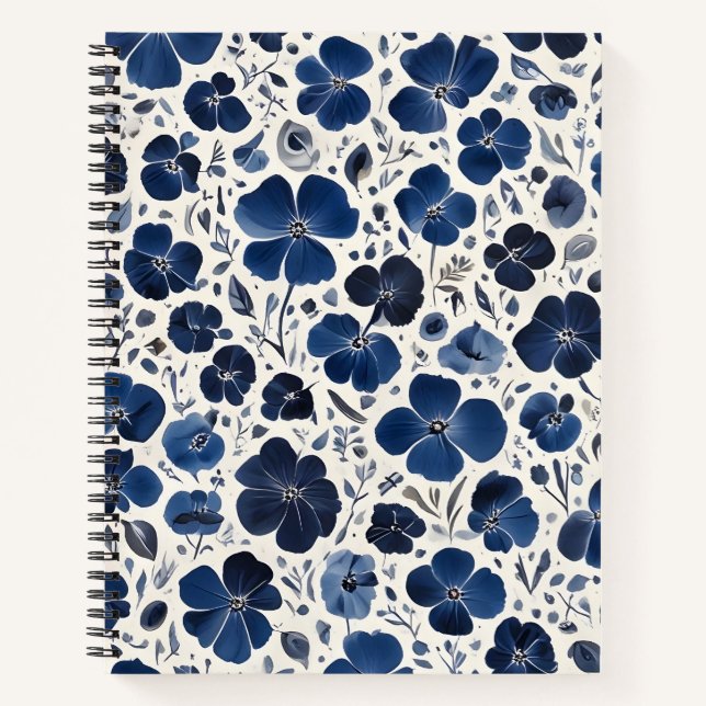 Cuaderno Pureza Azul (Anverso)