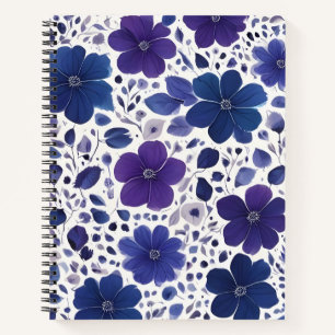 Cuaderno Pureza Violeta y Azul