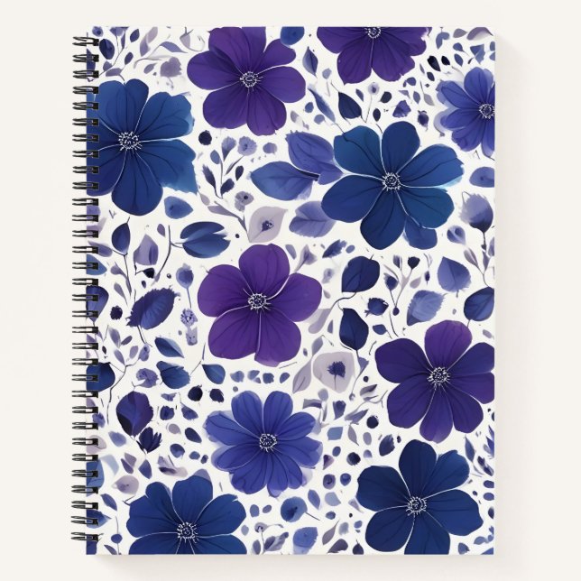Cuaderno Pureza Violeta y Azul (Anverso)