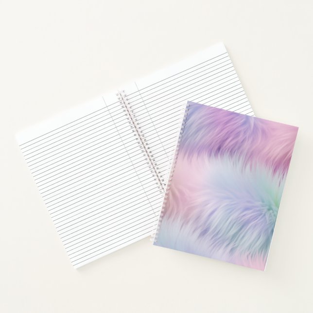 Cuaderno Puro arcoiris pastel (Interior)
