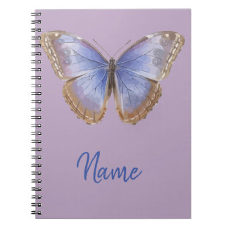Cuaderno Purple butterfly notebook