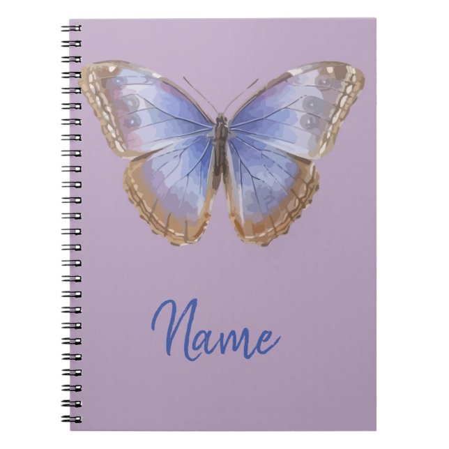 Cuaderno Purple butterfly notebook (Frente)