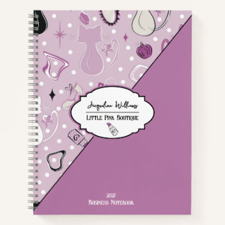 Cuaderno Purple Girly Mid-Century Salon
