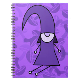 Cuaderno Purple Gnome