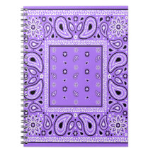 Purple Lavender Bandana Paisley Country Hip Hop Co