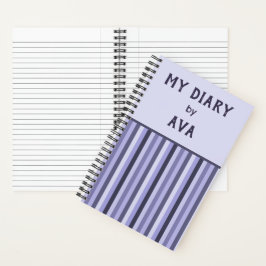 Cuaderno Purple My Diary by Me Strike Journal