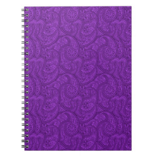 Cuaderno Purple Paisley