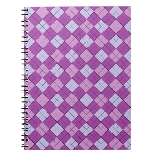 Cuaderno Purple Plaid (Frente)