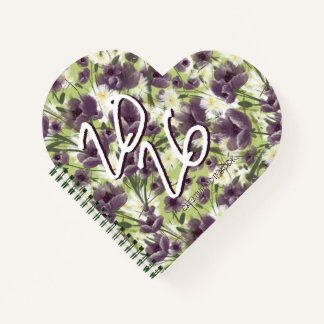 Cuaderno Purple Poppies "Mellow Garden" Notebook