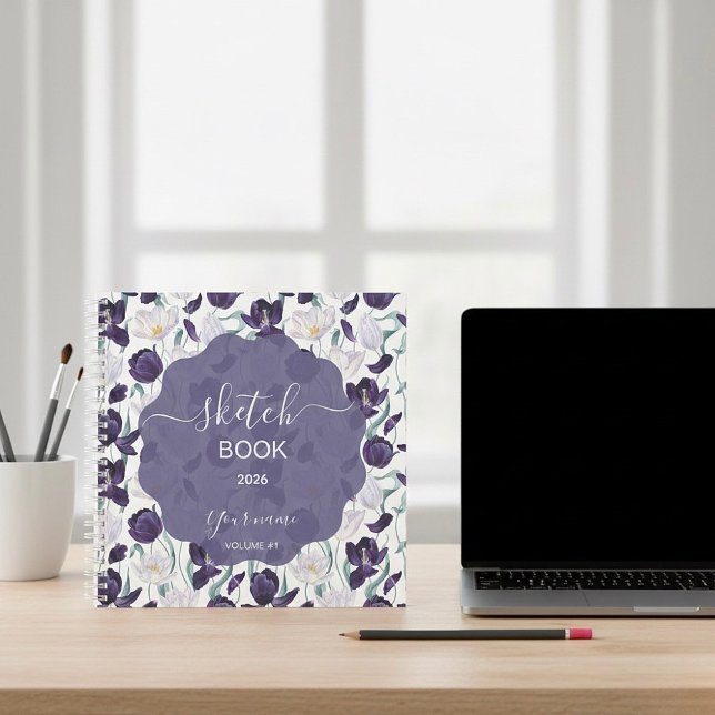 Cuaderno Purple Royal Tulip Sketchbook (Subido por el creador)