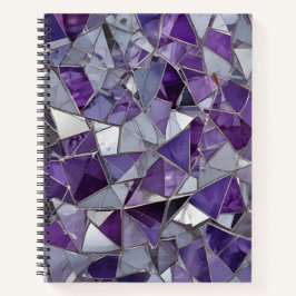 Cuaderno Purple & Silver Shards