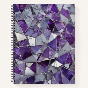 Cuaderno Purple & Silver Shards