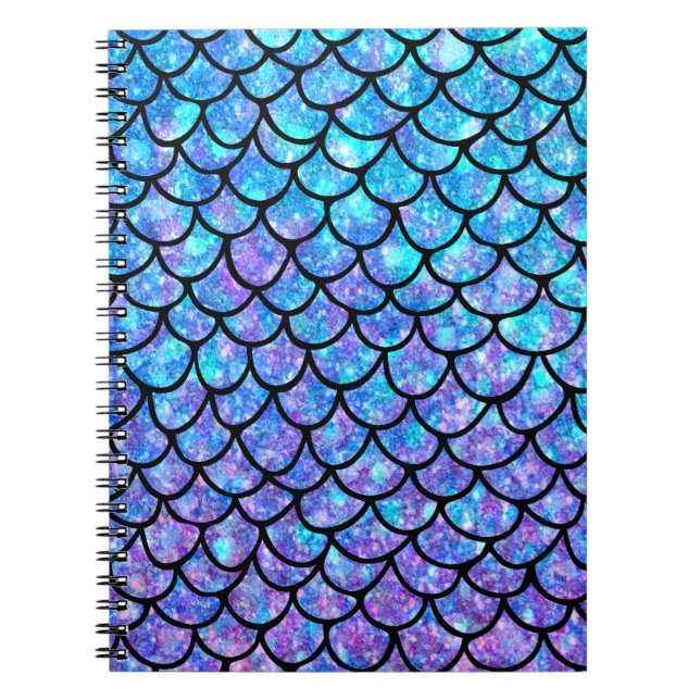Cuaderno Purples & Blues Escalas de sirena (Frente)