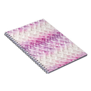 Cuaderno Púrpura blanco cálido