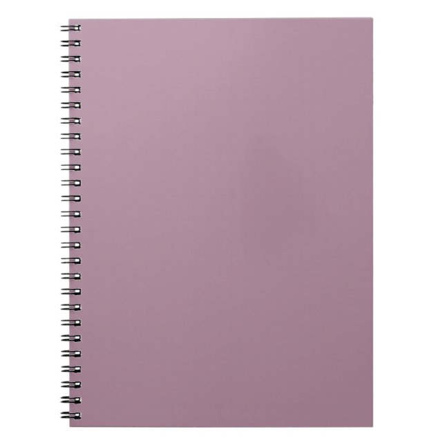 Cuaderno Púrpura claro sólido, púrpura liviano (Frente)