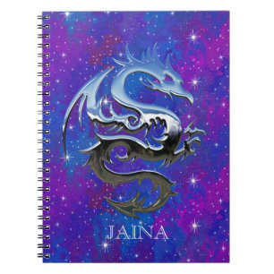 Cuaderno púrpura de la galaxia del dragón