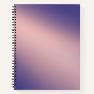 Cuaderno Púrpura efecto rosa de luz solar