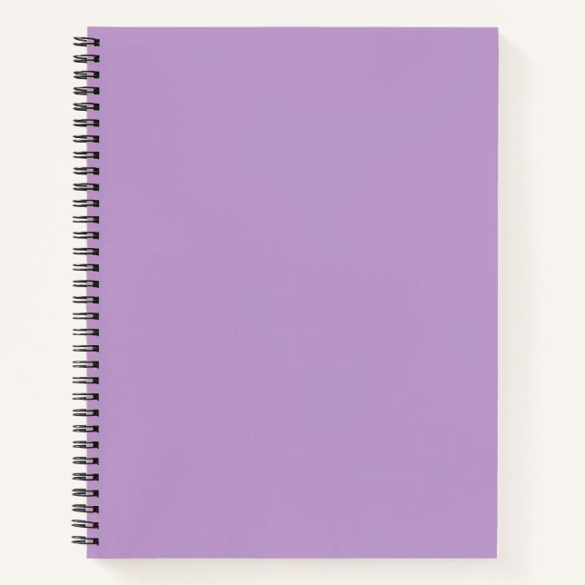 Cuaderno Púrpura Pálido (Anverso)
