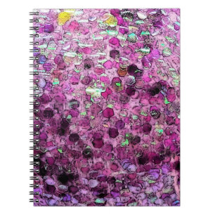 Cuaderno Púrpura Purpurinoso