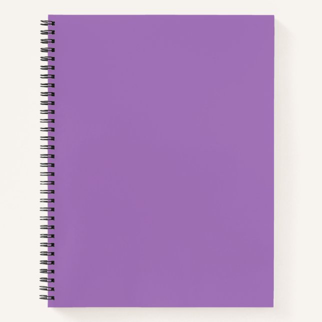 Cuaderno Púrpura Suave (Anverso)