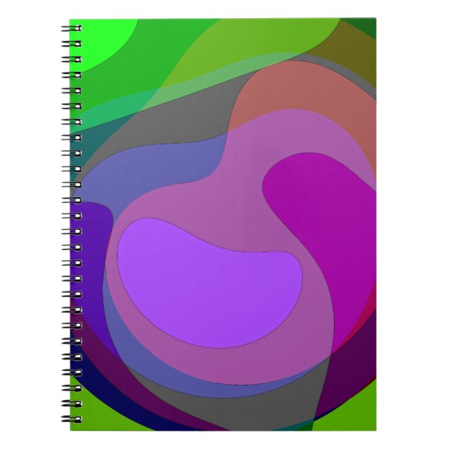 Cuaderno Púrpura Y Verde 403 (Frente)