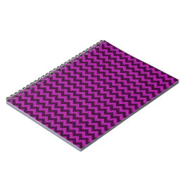 Cuaderno Purpurado Glitter Zig Zag