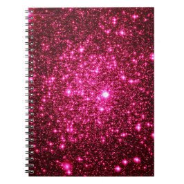 Cuaderno Purpurina Astral Rosa Caliente