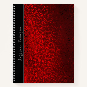 Cuaderno Purpurina bokeh sparkke print