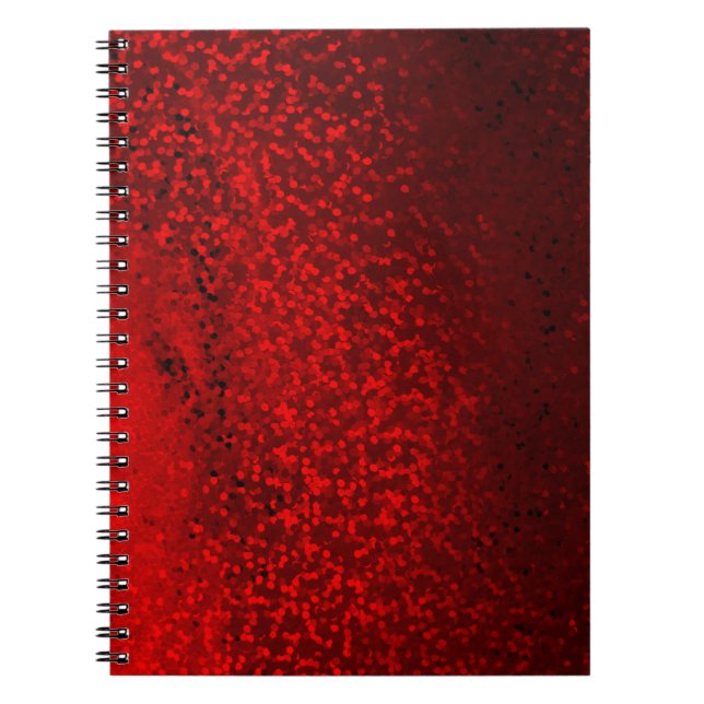 Cuaderno Purpurina bokeh sparkke print (Frente)