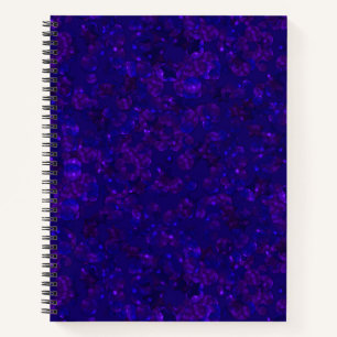 Cuaderno Purpurina bokeh sparkke print
